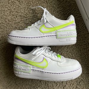 NIKE AF1 SHADOWS! LIGHTLY WORN